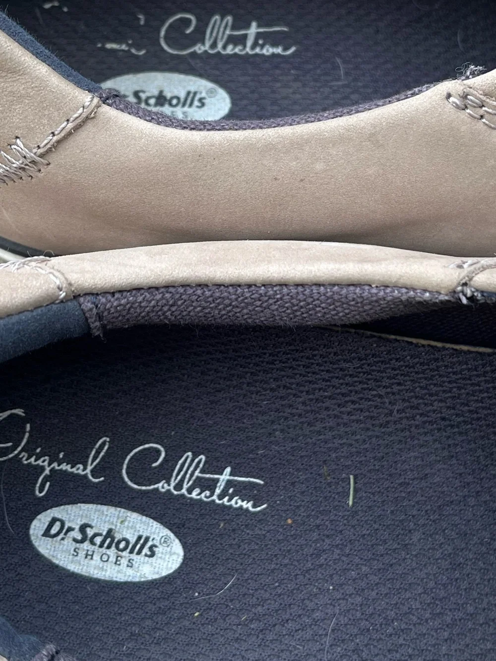 DR. SCHOLL’S | Men's Perforated Slip-On Loafers in Taupe 10